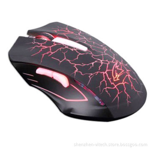 Blue LED Light Gaming/6D Drivers Optical Mouse, 800-1,200dpi Resolution